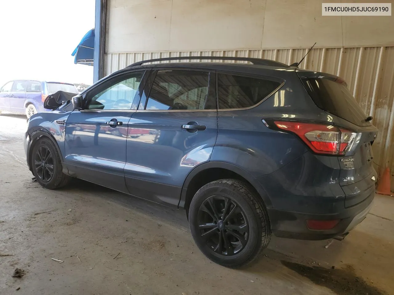 2018 Ford Escape Sel VIN: 1FMCU0HD5JUC69190 Lot: 74635494