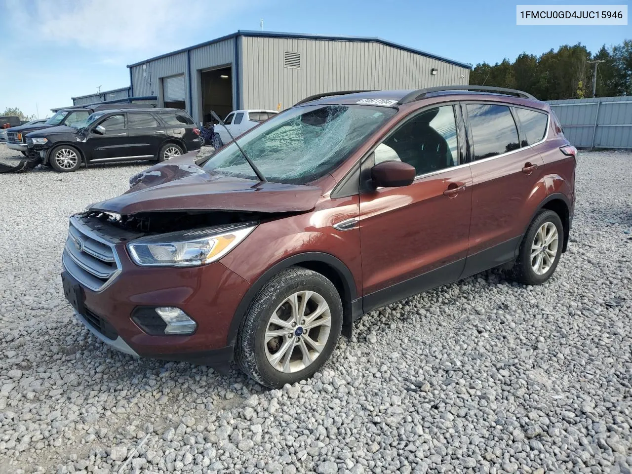 2018 Ford Escape Se VIN: 1FMCU0GD4JUC15946 Lot: 74671104