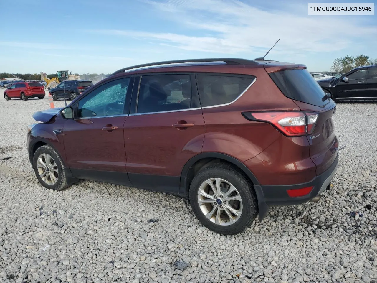 1FMCU0GD4JUC15946 2018 Ford Escape Se