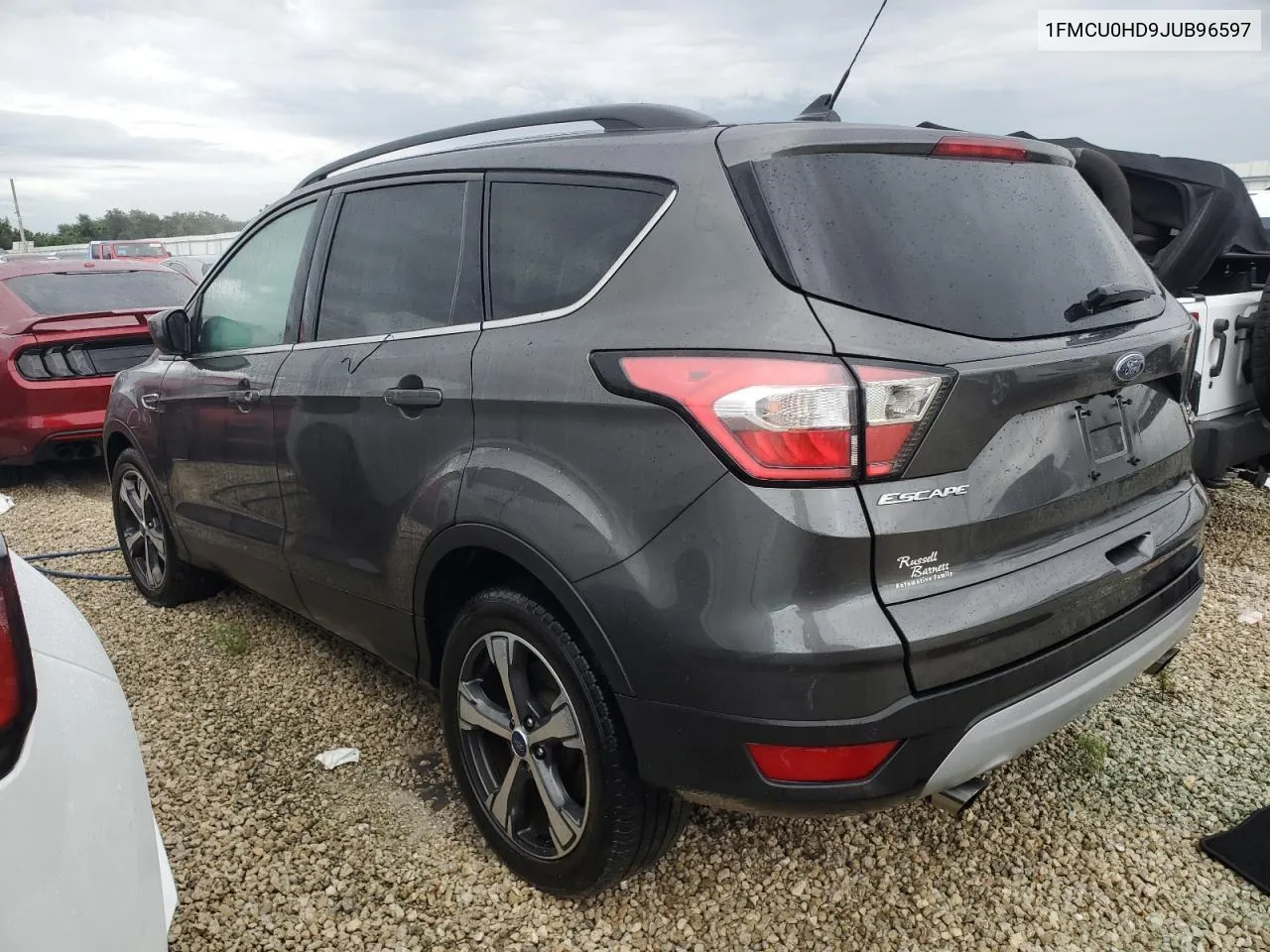 2018 Ford Escape Sel VIN: 1FMCU0HD9JUB96597 Lot: 74752404