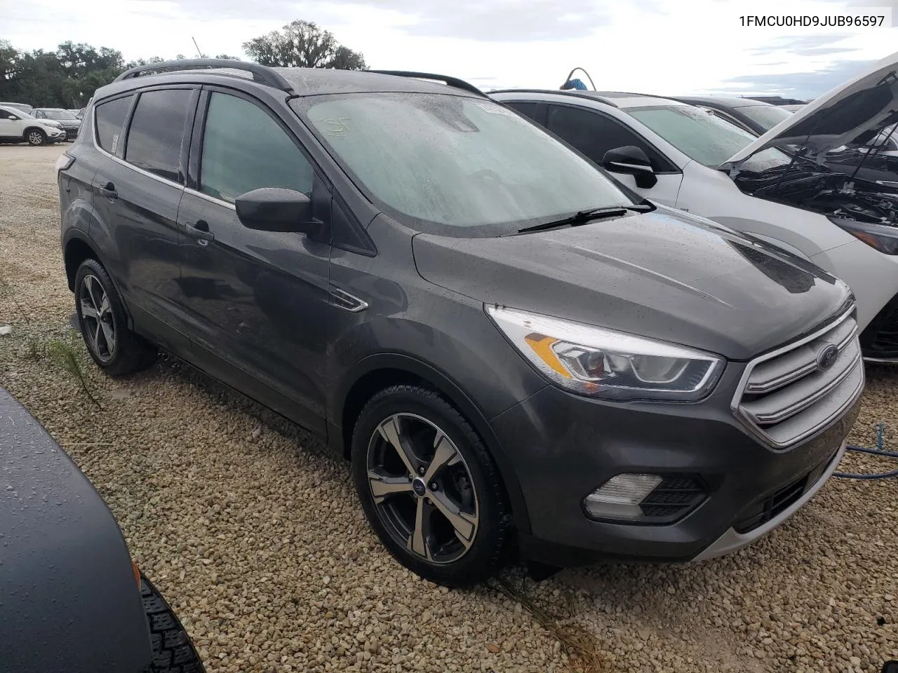 2018 Ford Escape Sel VIN: 1FMCU0HD9JUB96597 Lot: 74752404