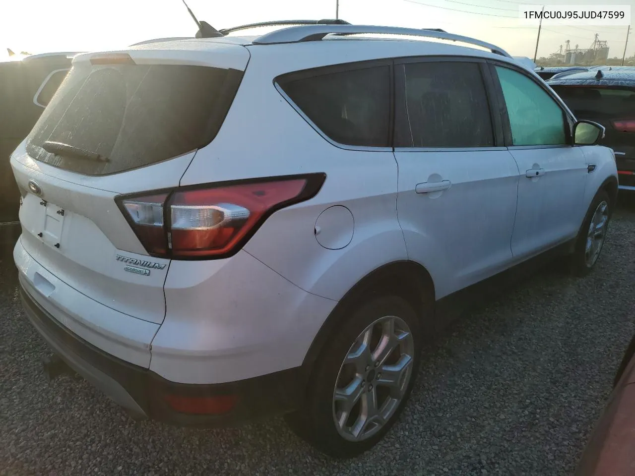 2018 Ford Escape Titanium VIN: 1FMCU0J95JUD47599 Lot: 74790134