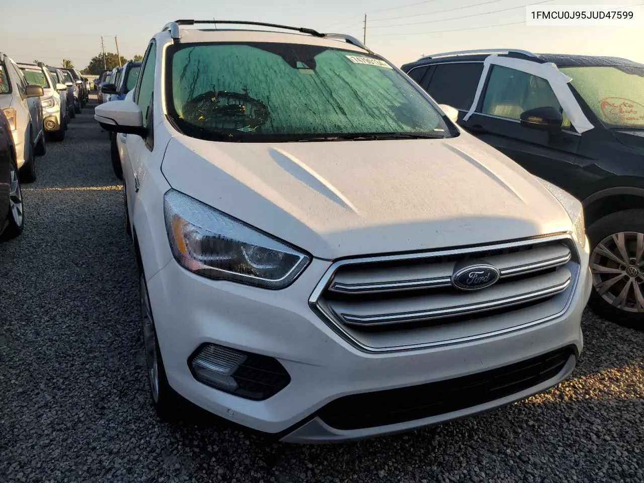 2018 Ford Escape Titanium VIN: 1FMCU0J95JUD47599 Lot: 74790134