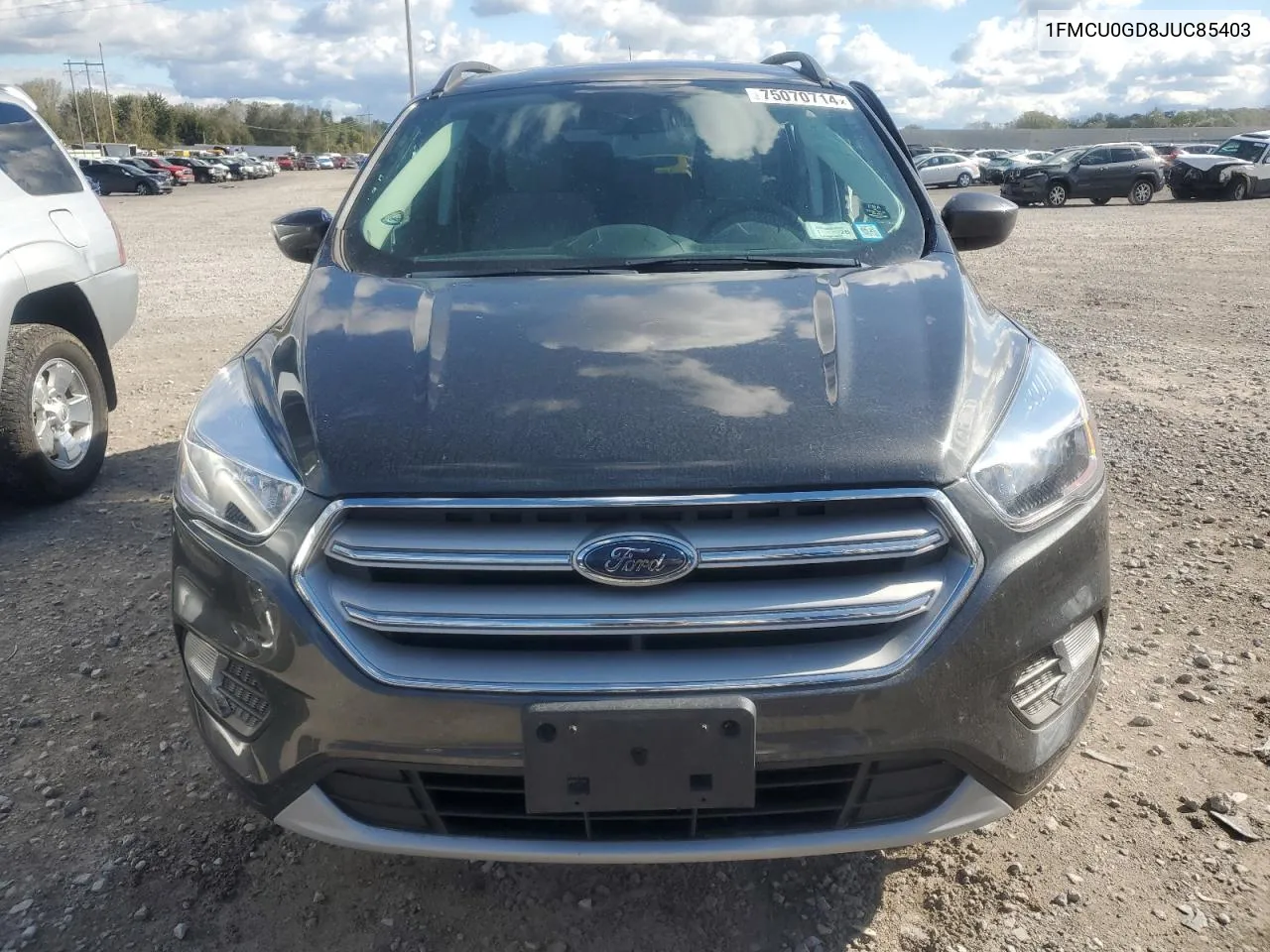 2018 Ford Escape Se VIN: 1FMCU0GD8JUC85403 Lot: 75070714