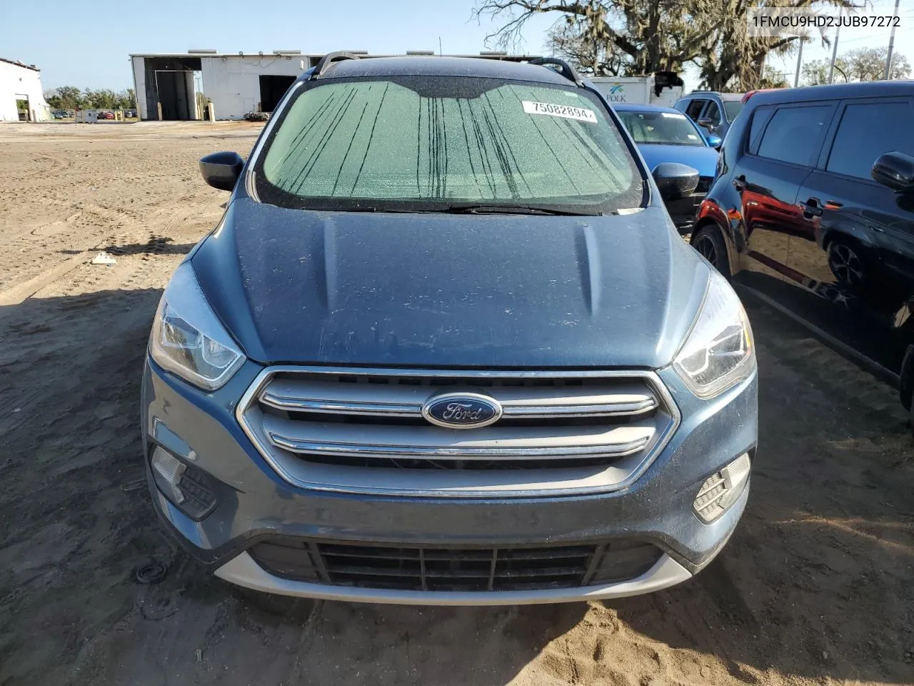 2018 Ford Escape Sel VIN: 1FMCU9HD2JUB97272 Lot: 75082894