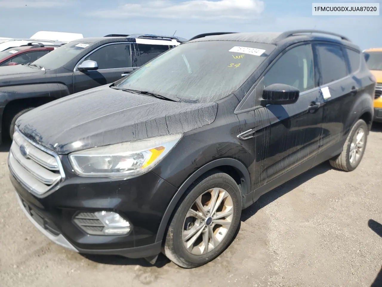 2018 Ford Escape Se VIN: 1FMCU0GDXJUA87020 Lot: 75121034