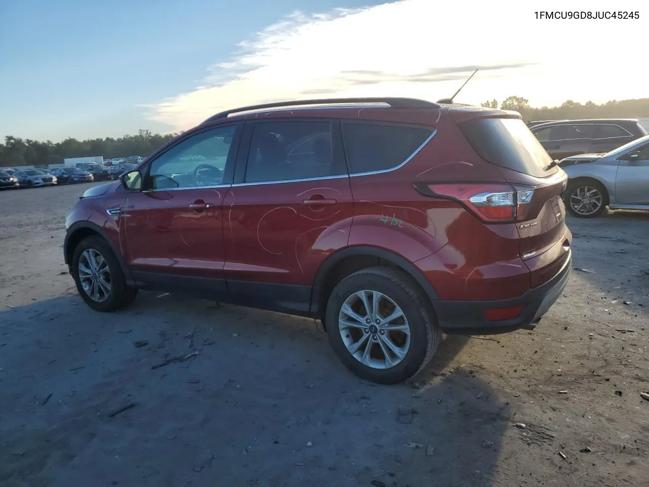 2018 Ford Escape Se VIN: 1FMCU9GD8JUC45245 Lot: 75214274