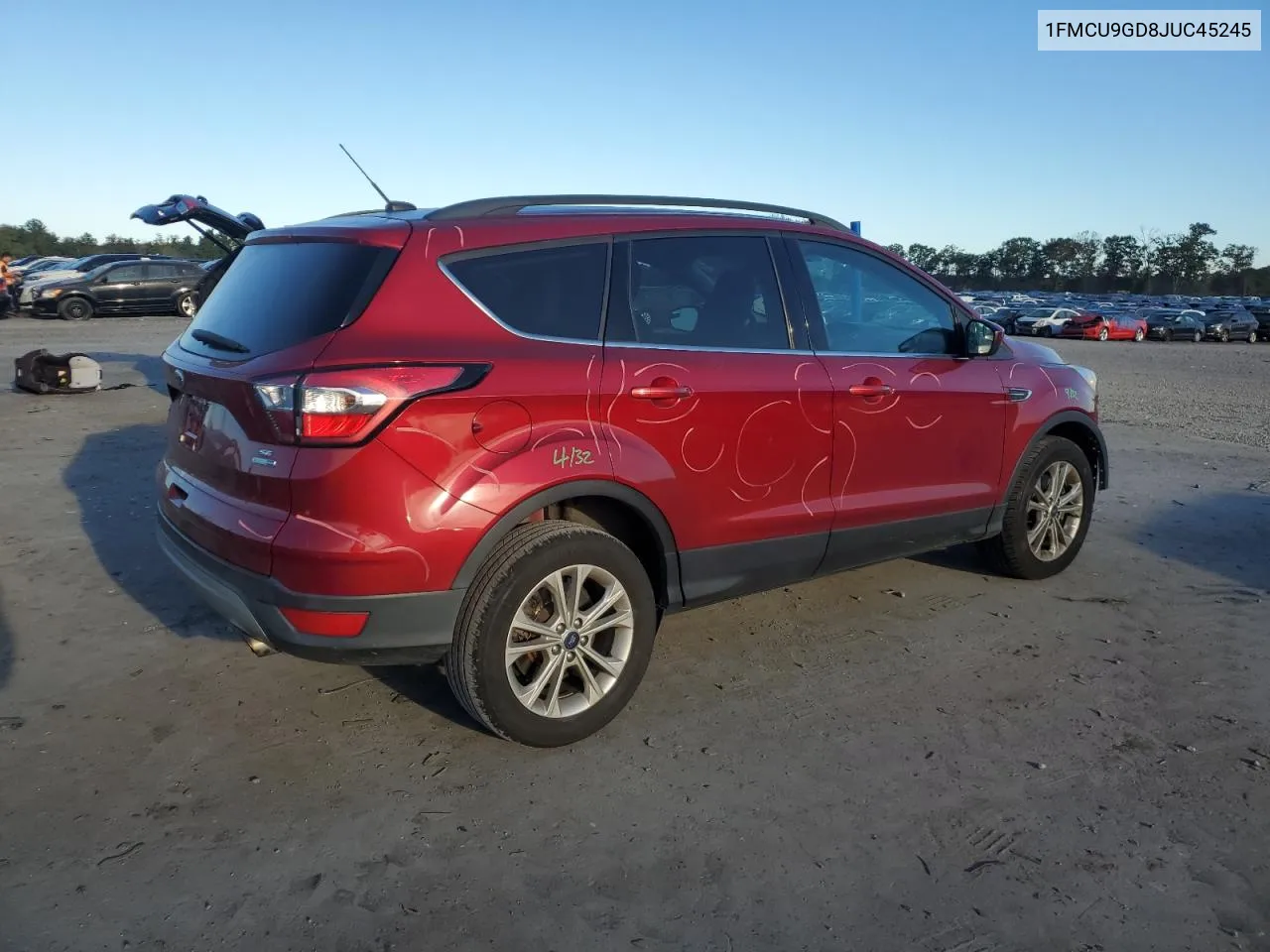 2018 Ford Escape Se VIN: 1FMCU9GD8JUC45245 Lot: 75214274