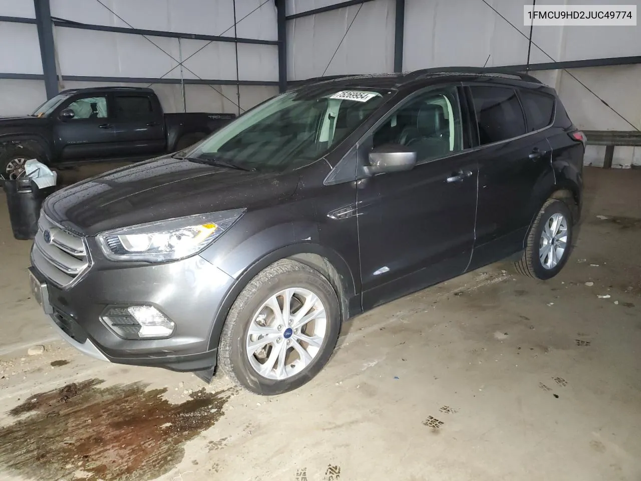 1FMCU9HD2JUC49774 2018 Ford Escape Sel