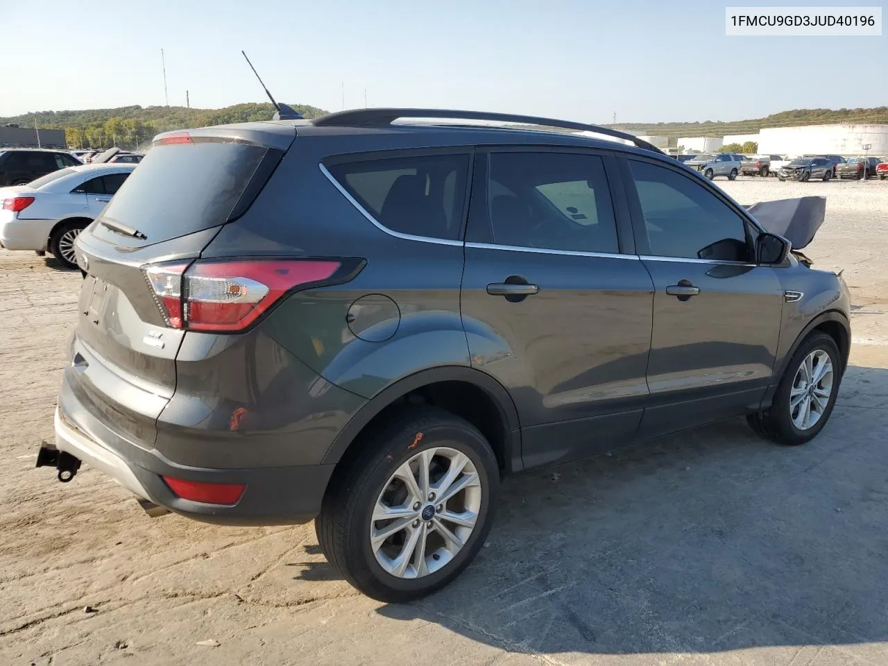 2018 Ford Escape Se VIN: 1FMCU9GD3JUD40196 Lot: 75271434