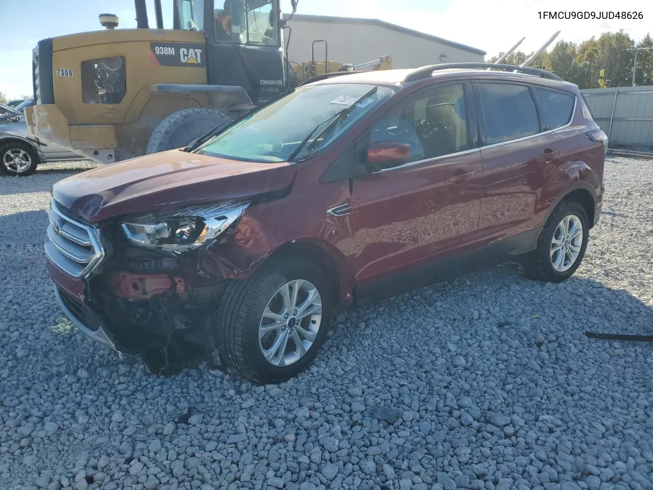 2018 Ford Escape Se VIN: 1FMCU9GD9JUD48626 Lot: 75277404