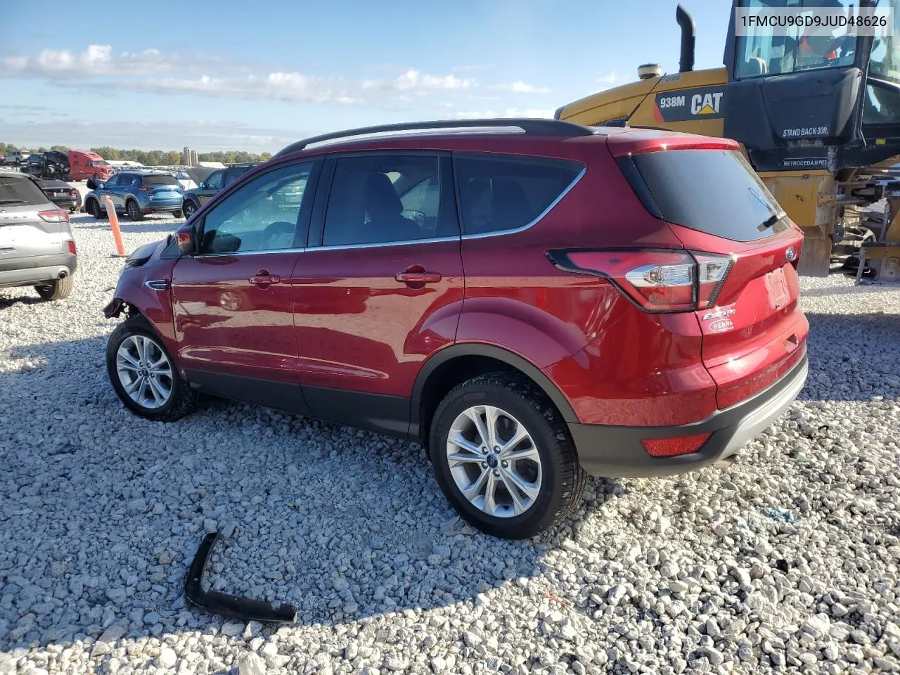 2018 Ford Escape Se VIN: 1FMCU9GD9JUD48626 Lot: 75277404