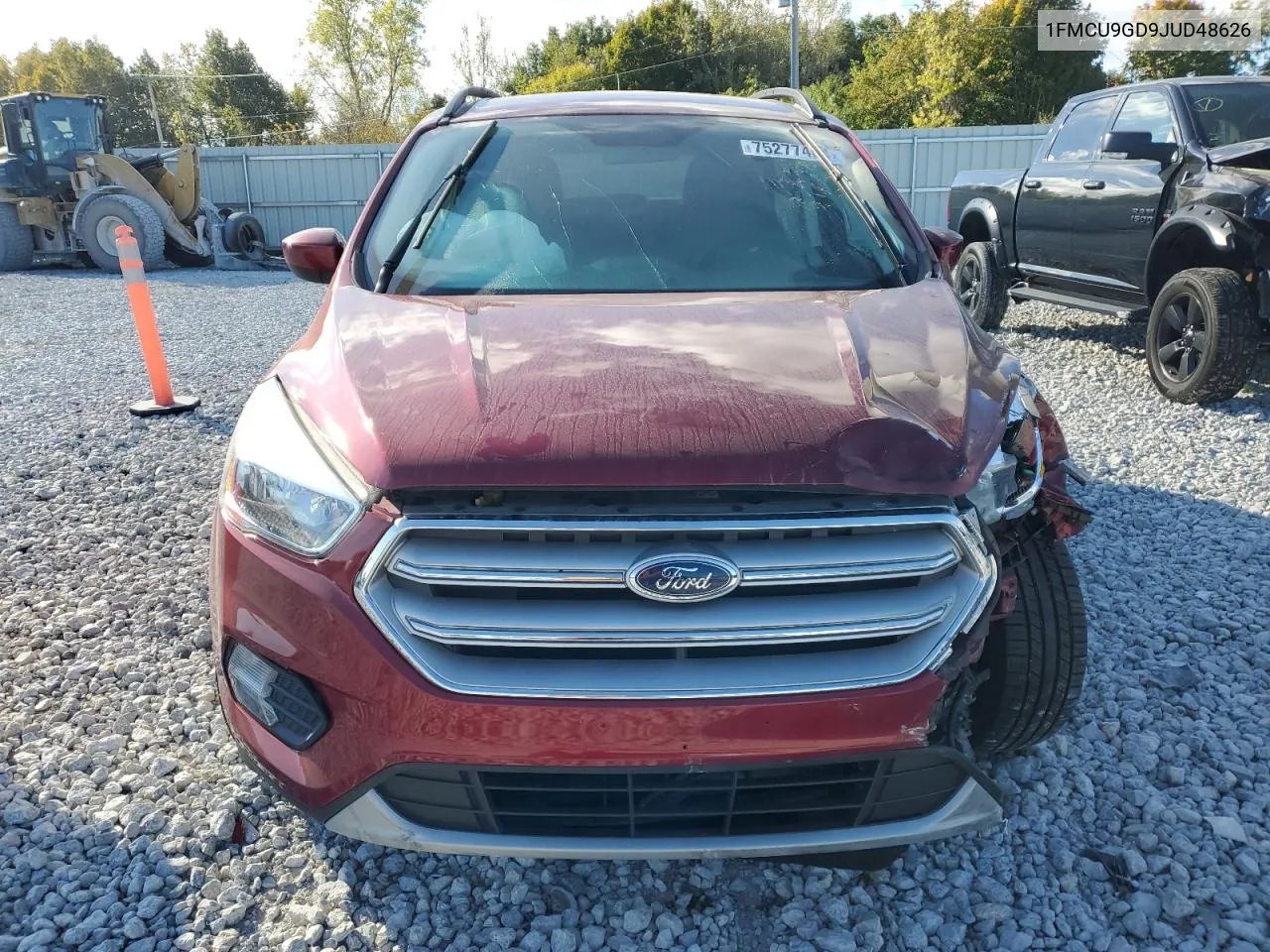 2018 Ford Escape Se VIN: 1FMCU9GD9JUD48626 Lot: 75277404