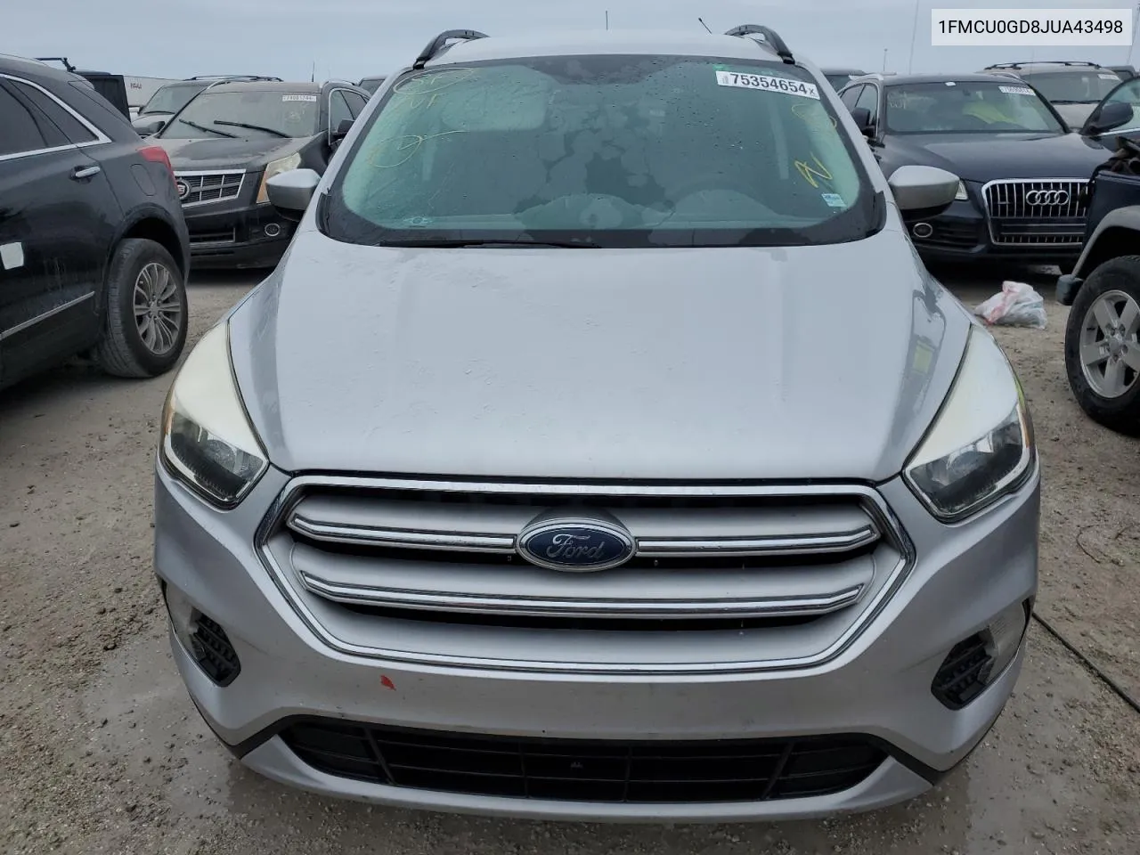 2018 Ford Escape Se VIN: 1FMCU0GD8JUA43498 Lot: 75354654