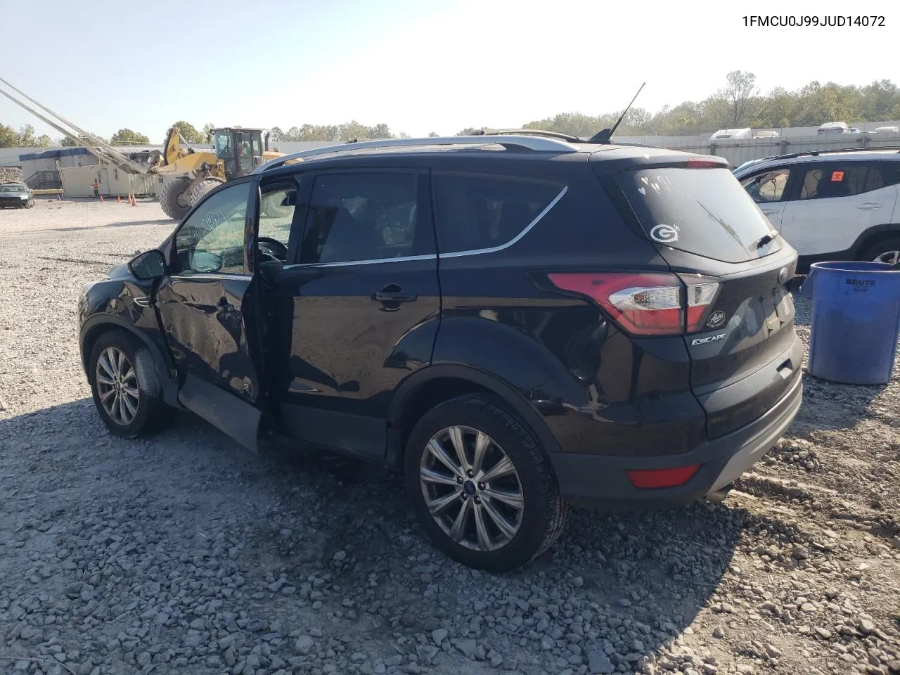 2018 Ford Escape Titanium VIN: 1FMCU0J99JUD14072 Lot: 75435504