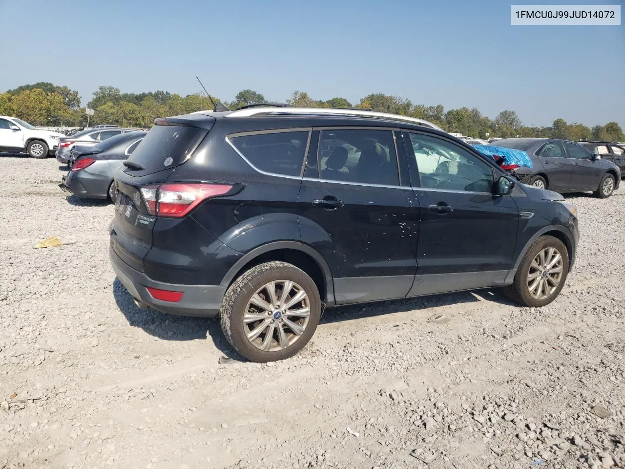 2018 Ford Escape Titanium VIN: 1FMCU0J99JUD14072 Lot: 75435504