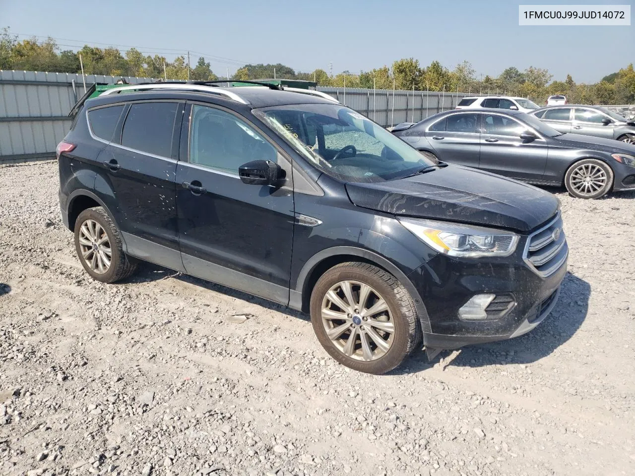 2018 Ford Escape Titanium VIN: 1FMCU0J99JUD14072 Lot: 75435504