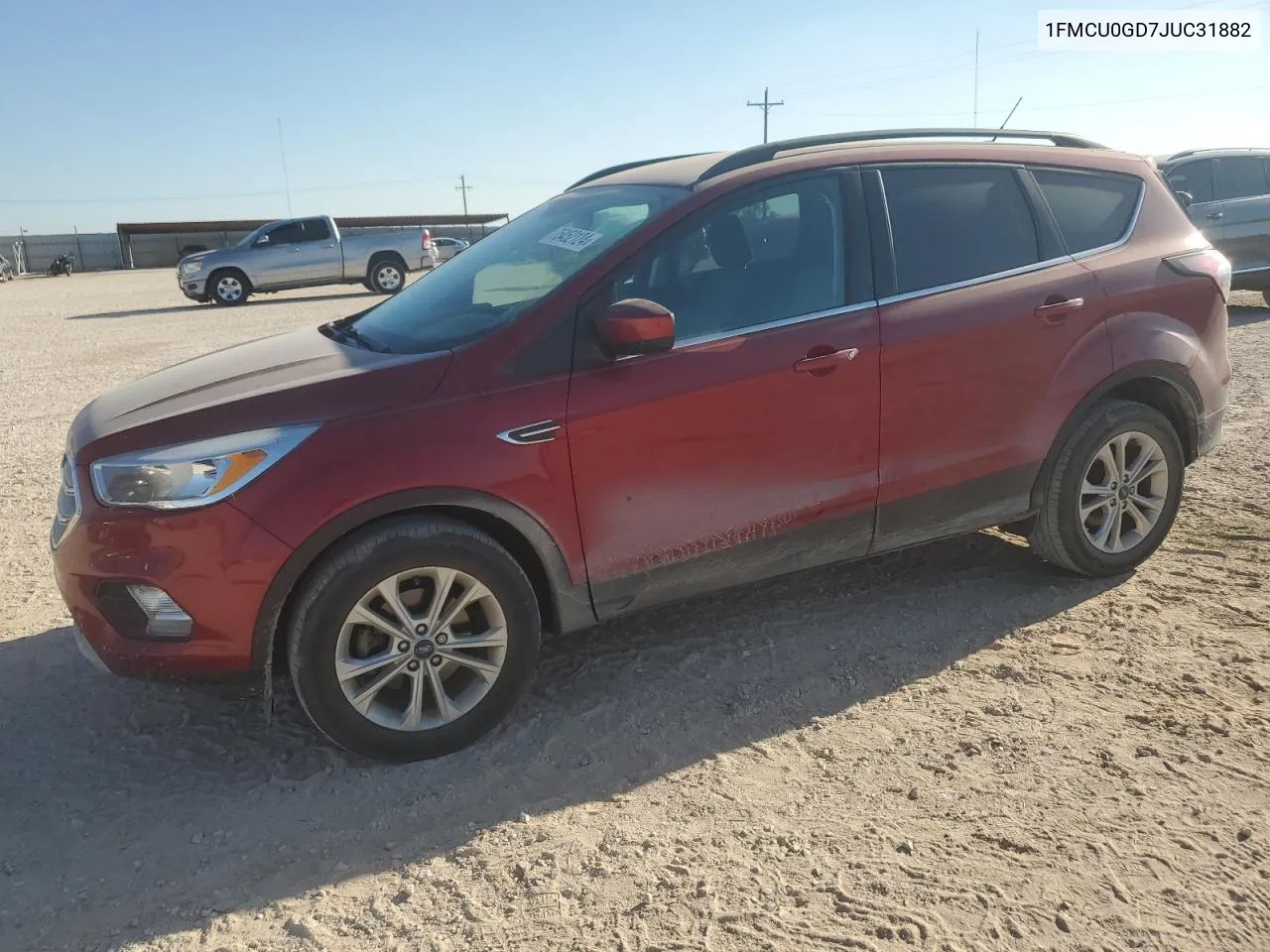 2018 Ford Escape Se VIN: 1FMCU0GD7JUC31882 Lot: 75452124