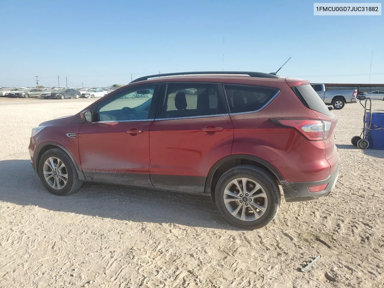 2018 Ford Escape Se VIN: 1FMCU0GD7JUC31882 Lot: 75452124