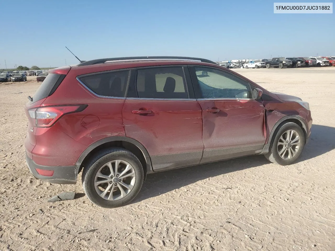 2018 Ford Escape Se VIN: 1FMCU0GD7JUC31882 Lot: 75452124