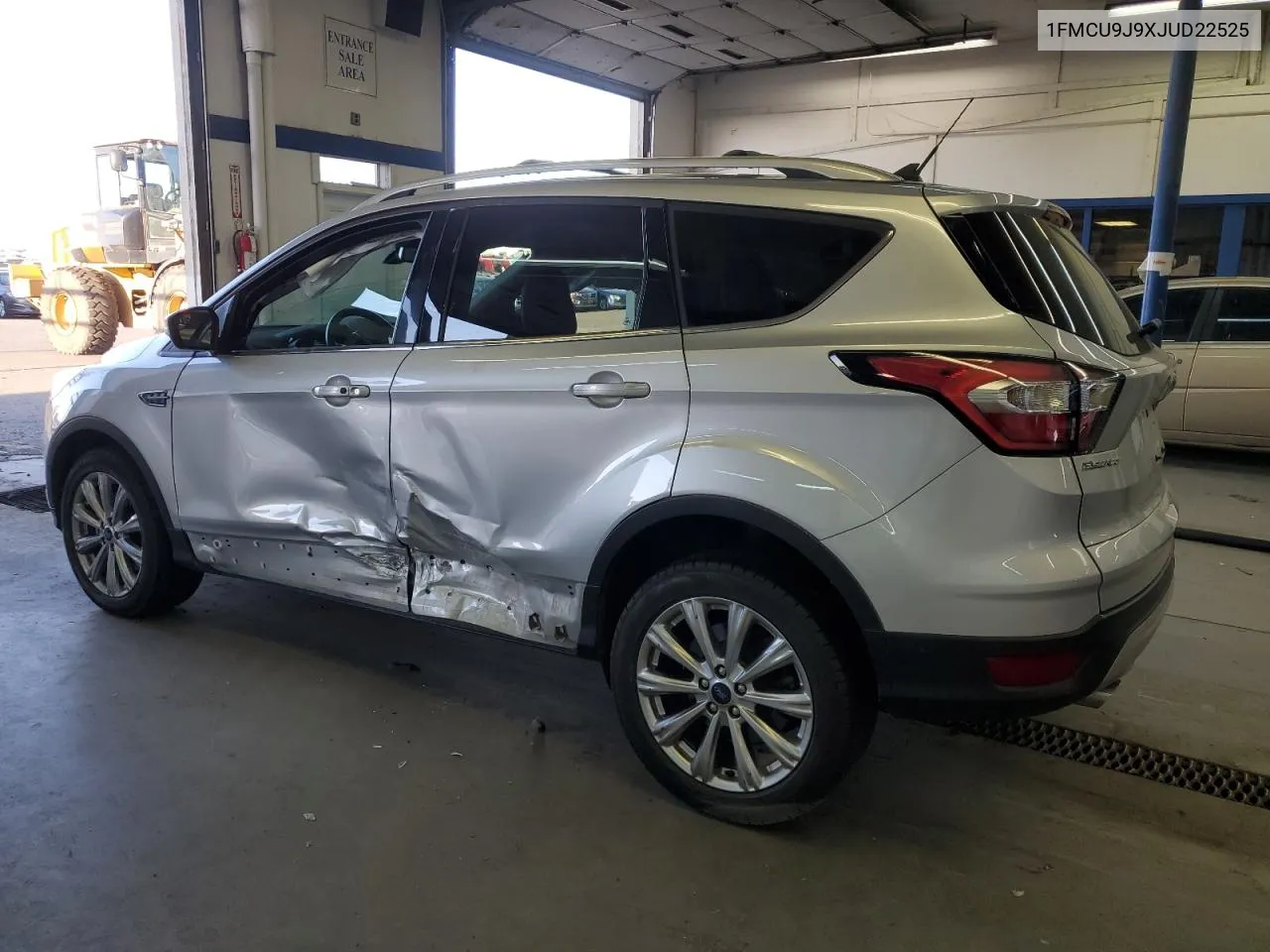 2018 Ford Escape Titanium VIN: 1FMCU9J9XJUD22525 Lot: 75453484