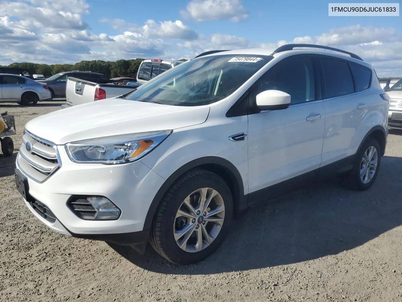 2018 Ford Escape Se VIN: 1FMCU9GD6JUC61833 Lot: 75479844