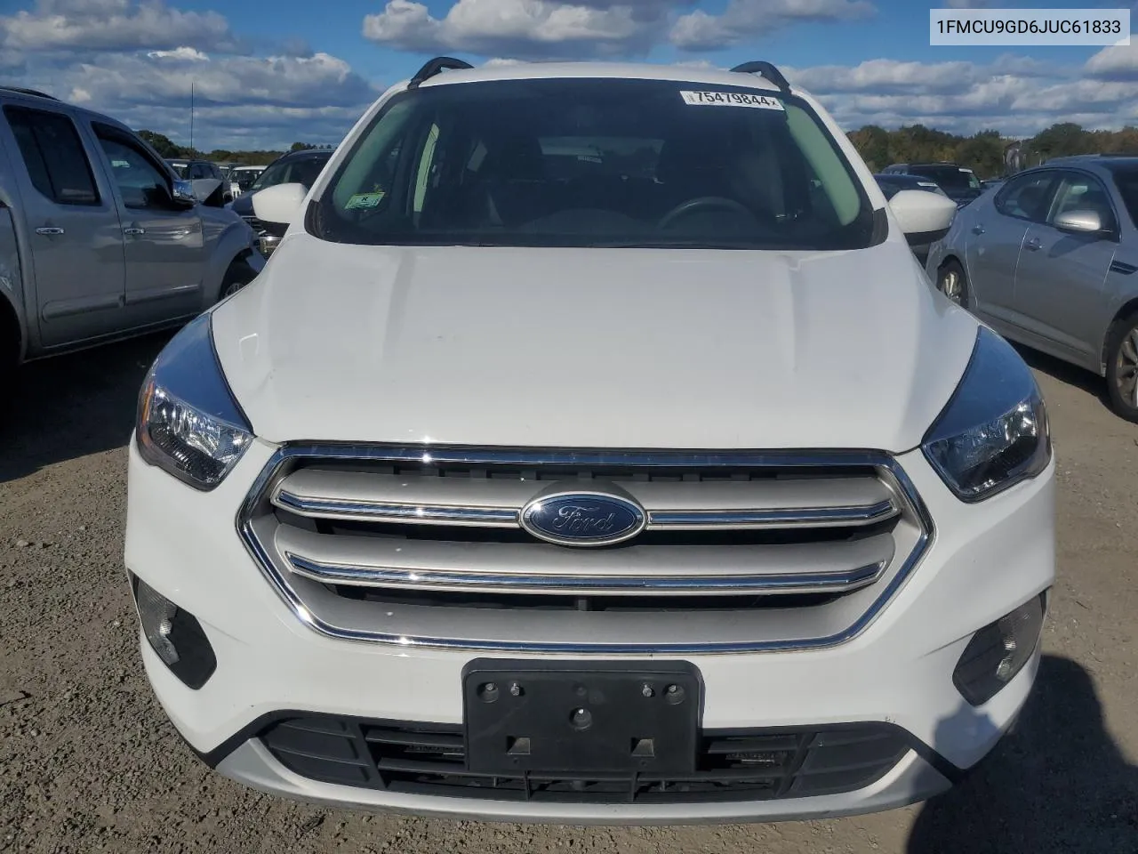 2018 Ford Escape Se VIN: 1FMCU9GD6JUC61833 Lot: 75479844