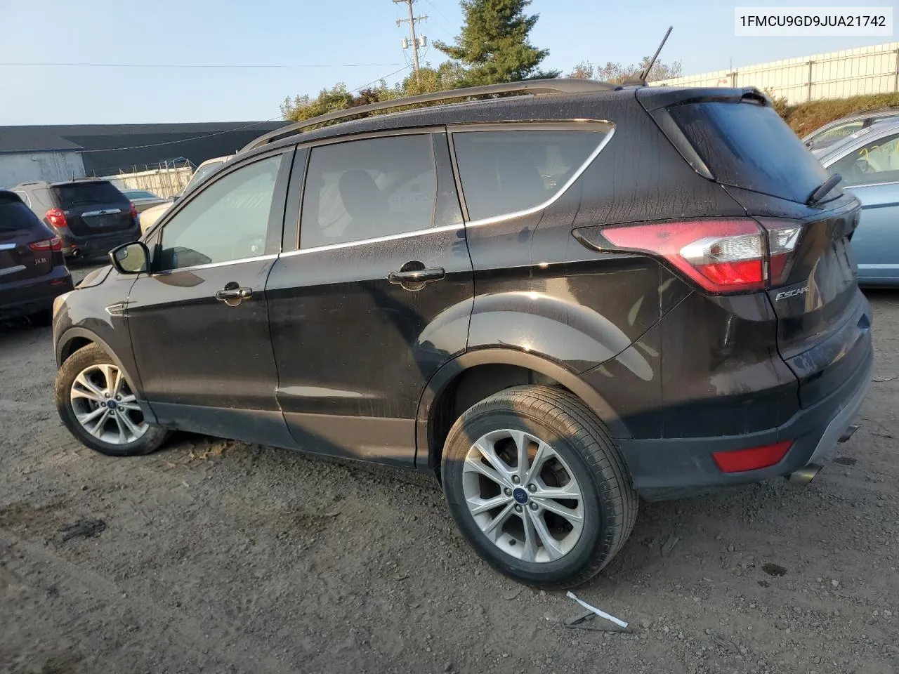 2018 Ford Escape Se VIN: 1FMCU9GD9JUA21742 Lot: 75536834