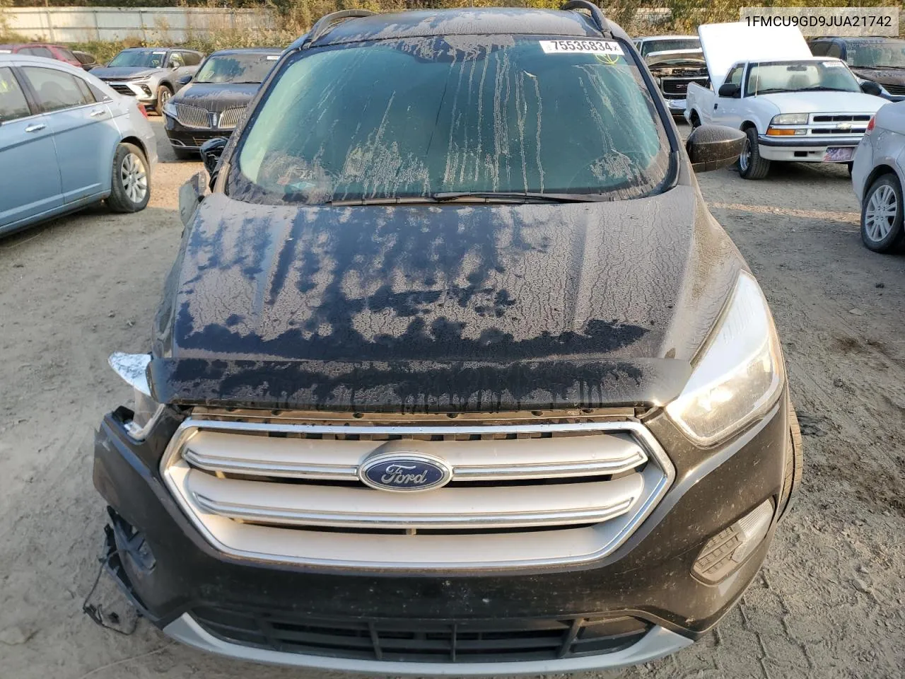 1FMCU9GD9JUA21742 2018 Ford Escape Se