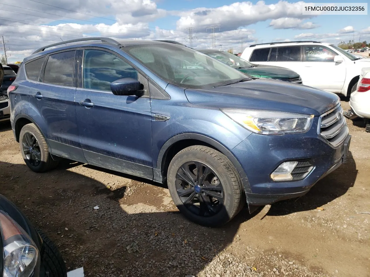 2018 Ford Escape Se VIN: 1FMCU0GD2JUC32356 Lot: 75638364