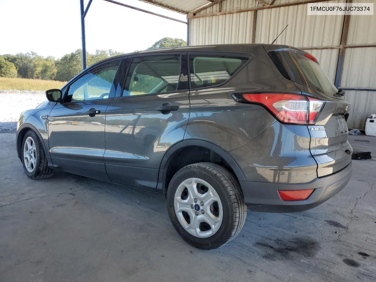 2018 Ford Escape S VIN: 1FMCU0F76JUC73374 Lot: 75656764