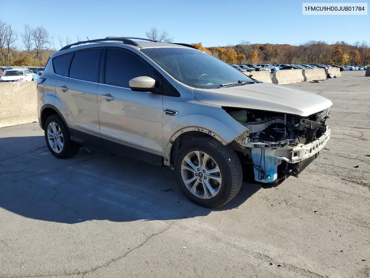 2018 Ford Escape Sel VIN: 1FMCU9HD0JUB01784 Lot: 75663164