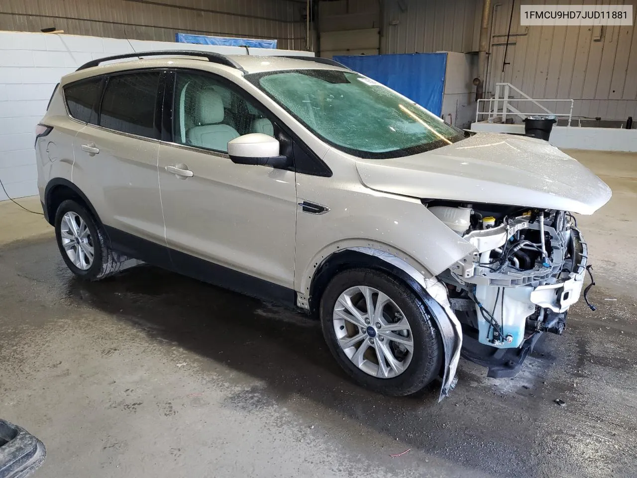 2018 Ford Escape Sel VIN: 1FMCU9HD7JUD11881 Lot: 75665264