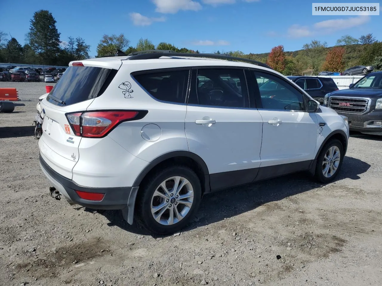 2018 Ford Escape Se VIN: 1FMCU0GD7JUC53185 Lot: 75755634