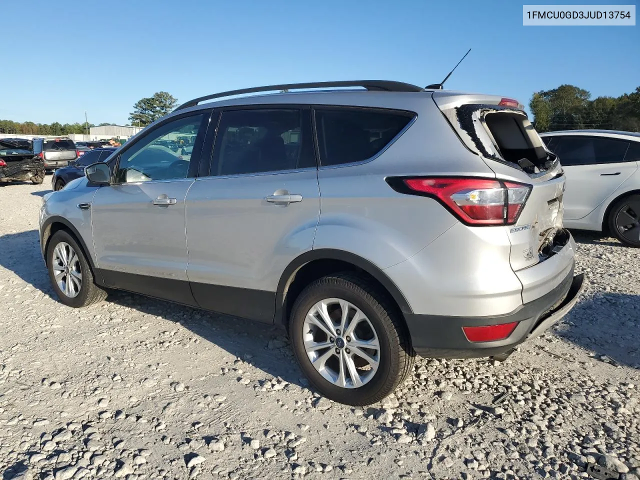 2018 Ford Escape Se VIN: 1FMCU0GD3JUD13754 Lot: 75770524