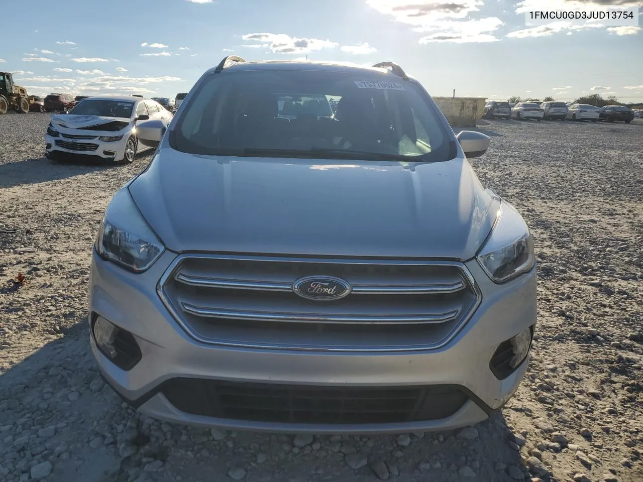 2018 Ford Escape Se VIN: 1FMCU0GD3JUD13754 Lot: 75770524