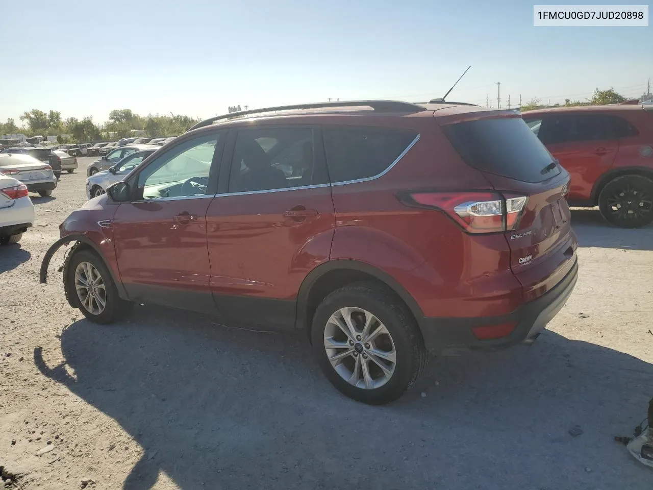 2018 Ford Escape Se VIN: 1FMCU0GD7JUD20898 Lot: 75835424