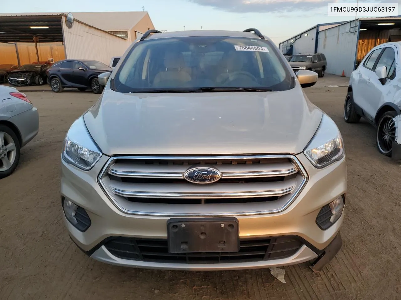 2018 Ford Escape Se VIN: 1FMCU9GD3JUC63197 Lot: 75844804