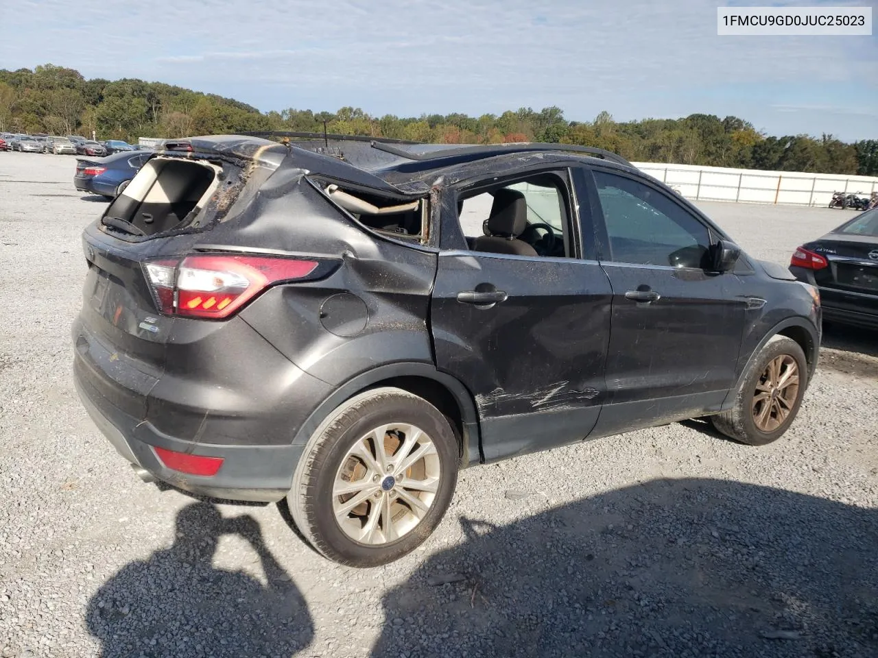 2018 Ford Escape Se VIN: 1FMCU9GD0JUC25023 Lot: 75864654