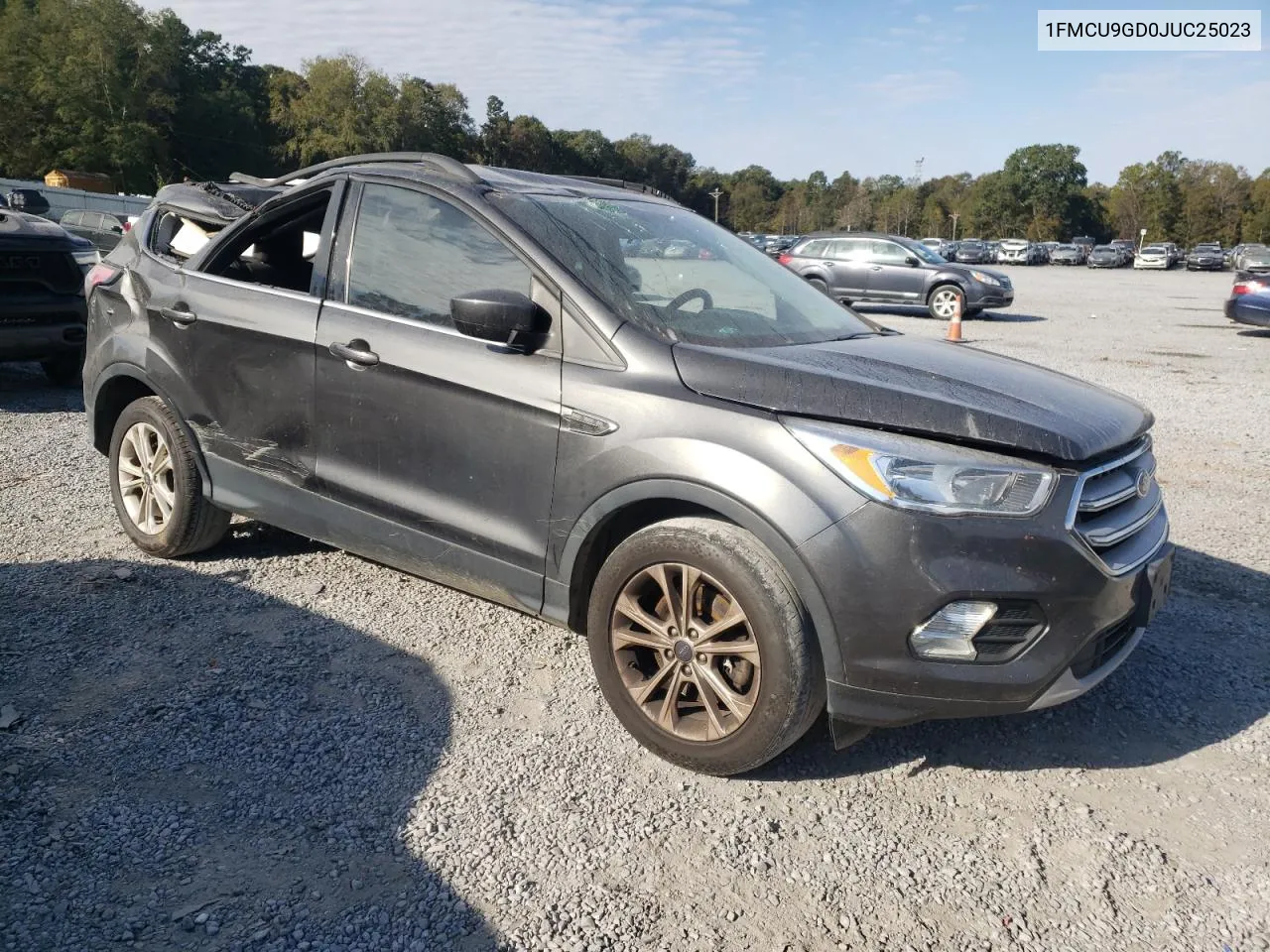 2018 Ford Escape Se VIN: 1FMCU9GD0JUC25023 Lot: 75864654