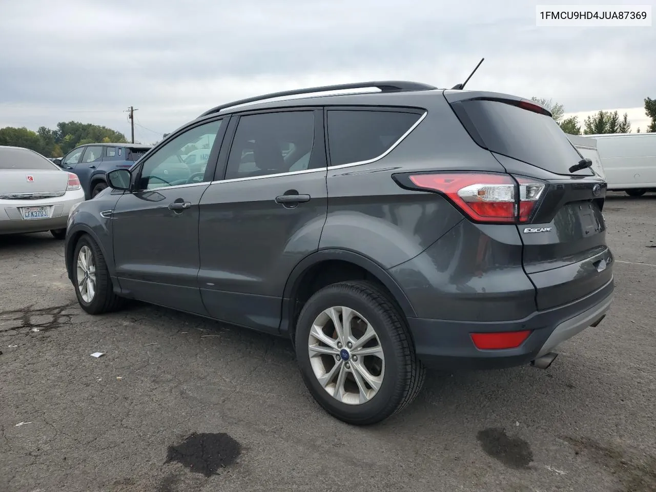 2018 Ford Escape Sel VIN: 1FMCU9HD4JUA87369 Lot: 75871794