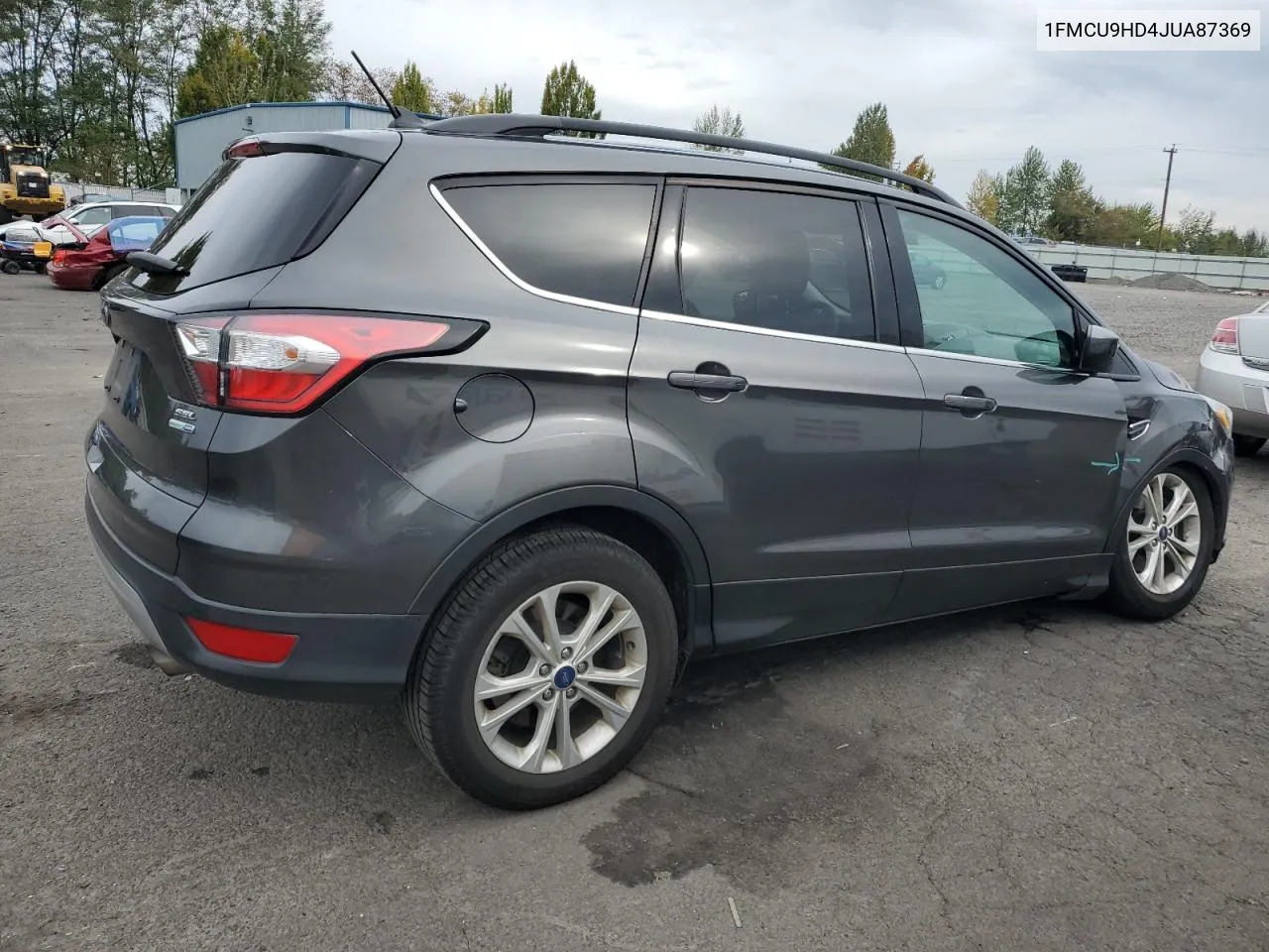 2018 Ford Escape Sel VIN: 1FMCU9HD4JUA87369 Lot: 75871794