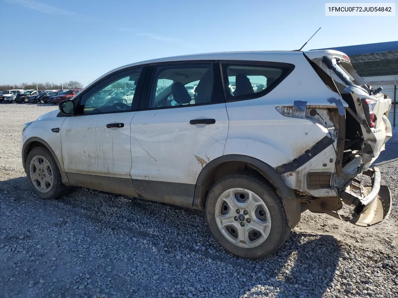 2018 Ford Escape S VIN: 1FMCU0F72JUD54842 Lot: 75944464