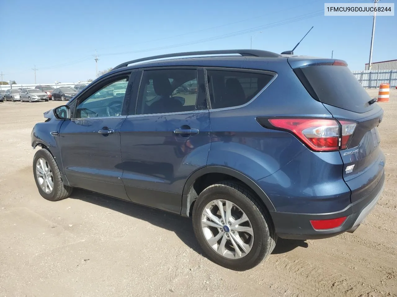 2018 Ford Escape Se VIN: 1FMCU9GD0JUC68244 Lot: 75946644