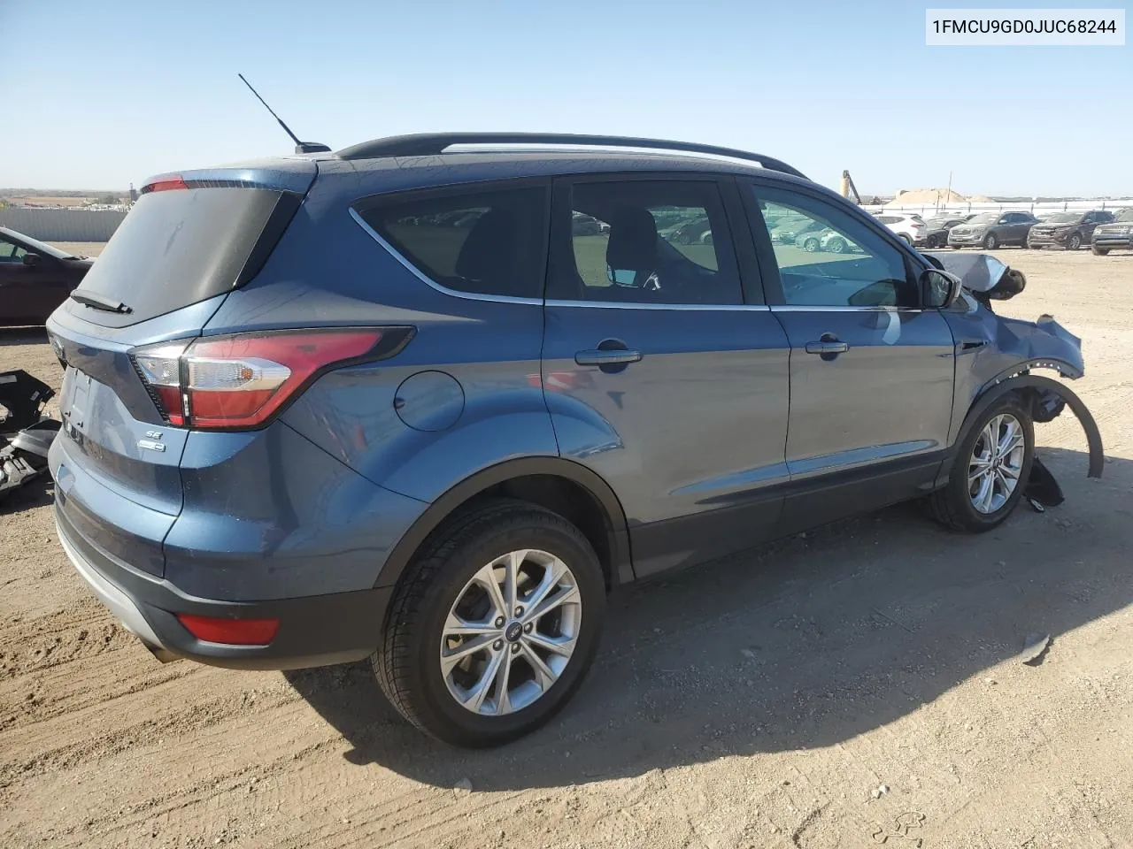 2018 Ford Escape Se VIN: 1FMCU9GD0JUC68244 Lot: 75946644