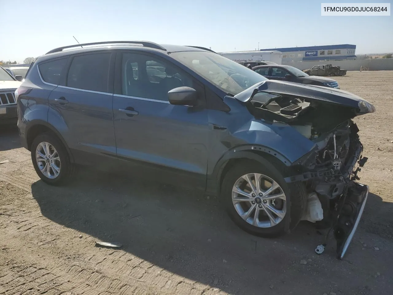 2018 Ford Escape Se VIN: 1FMCU9GD0JUC68244 Lot: 75946644