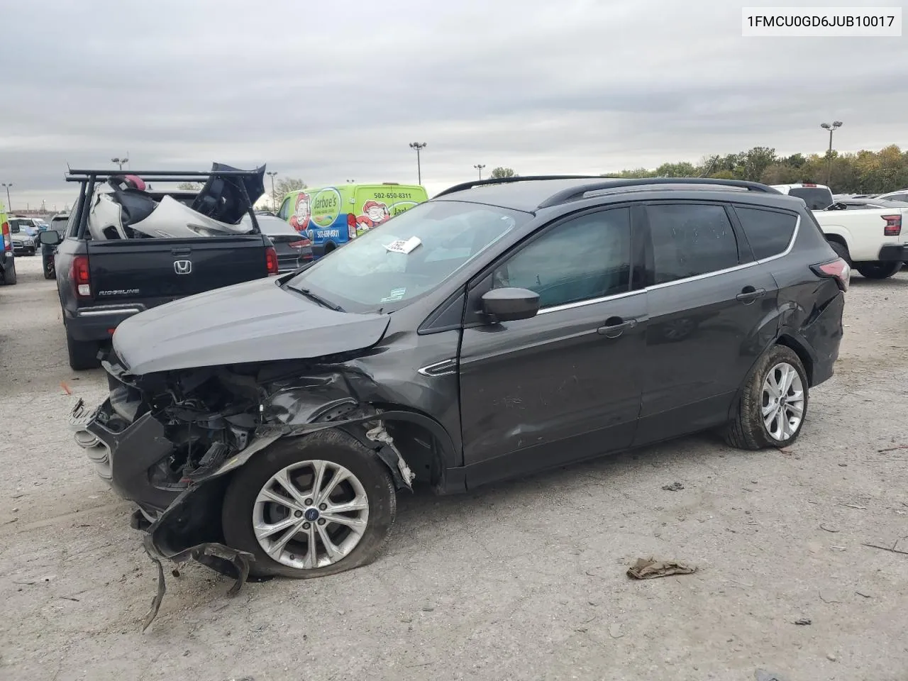 2018 Ford Escape Se VIN: 1FMCU0GD6JUB10017 Lot: 75952604