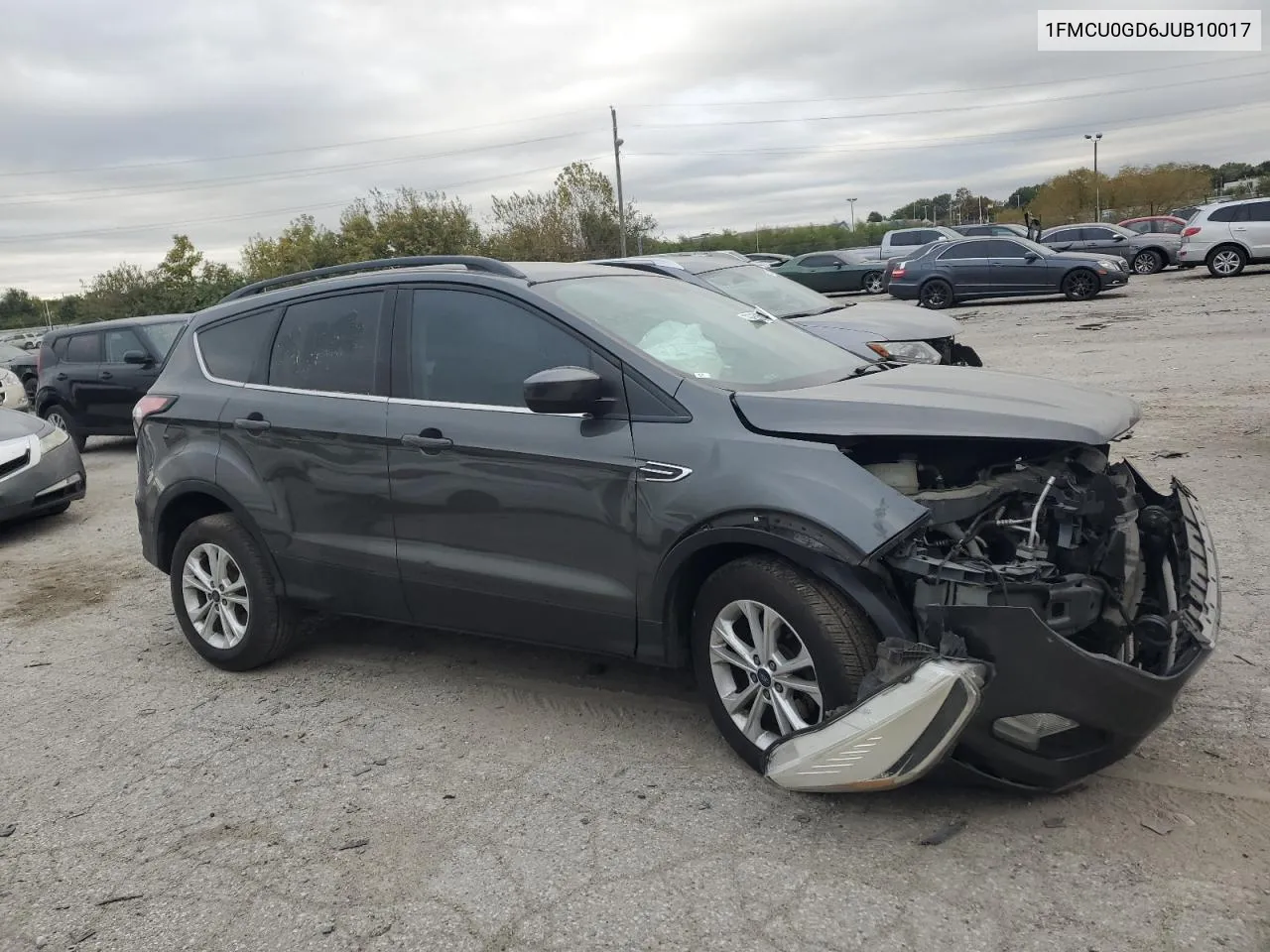 2018 Ford Escape Se VIN: 1FMCU0GD6JUB10017 Lot: 75952604