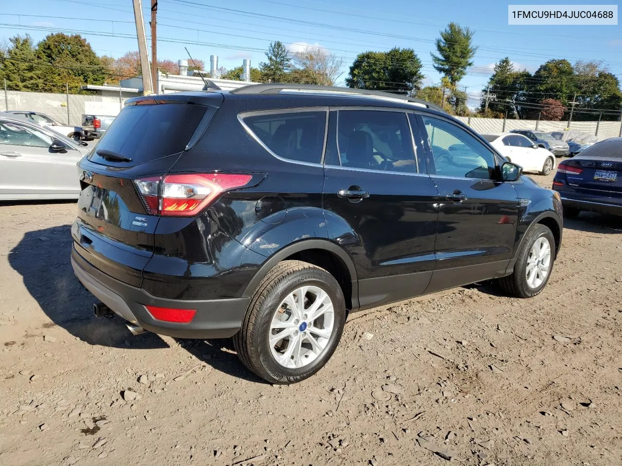 2018 Ford Escape Sel VIN: 1FMCU9HD4JUC04688 Lot: 75994554