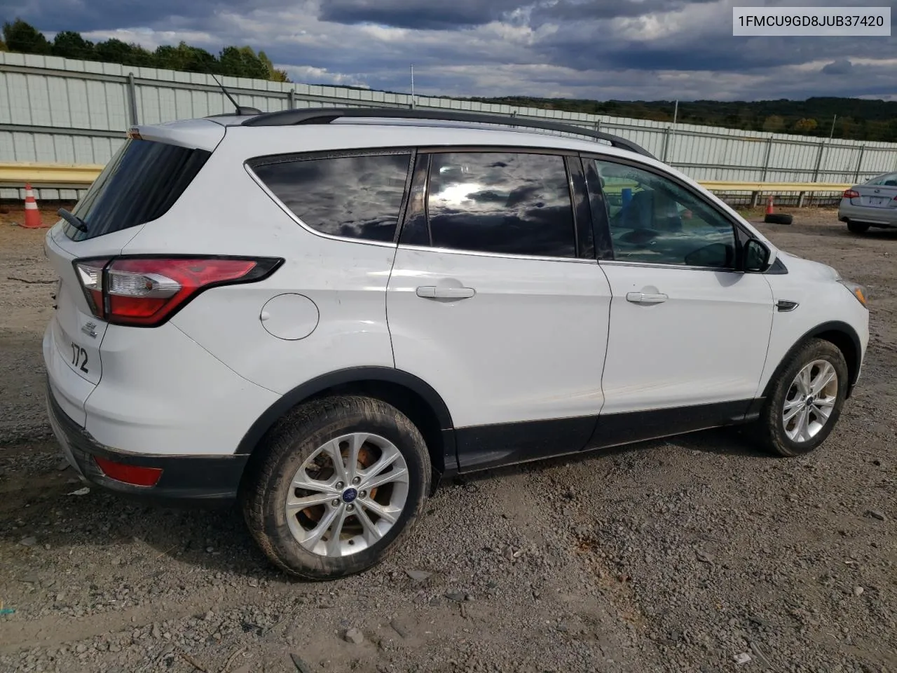 2018 Ford Escape Se VIN: 1FMCU9GD8JUB37420 Lot: 76009834